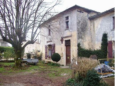 vendre - Maison en pierre 8 pièces - BARON - 33750