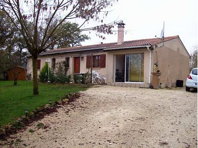achat - Maison de plain pied 5 pièces - PERISSAC - 33240