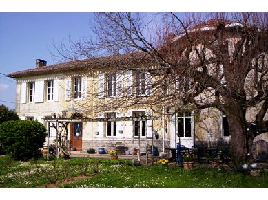 vente - Maison en pierre 12 pièces - STE TERRE - 33350